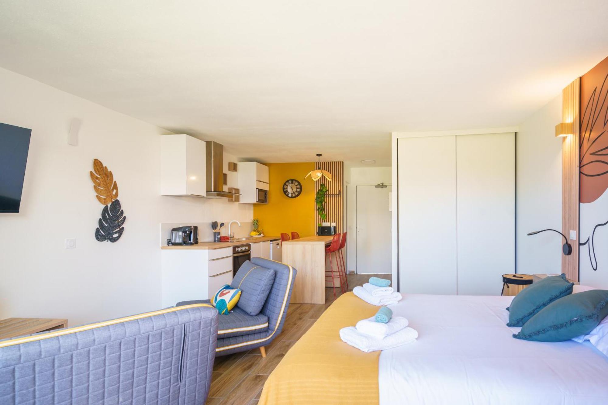 Studio Neuf Et Cosy Proche Des Plages - L'Alamanda Ле-Гозьє Екстер'єр фото